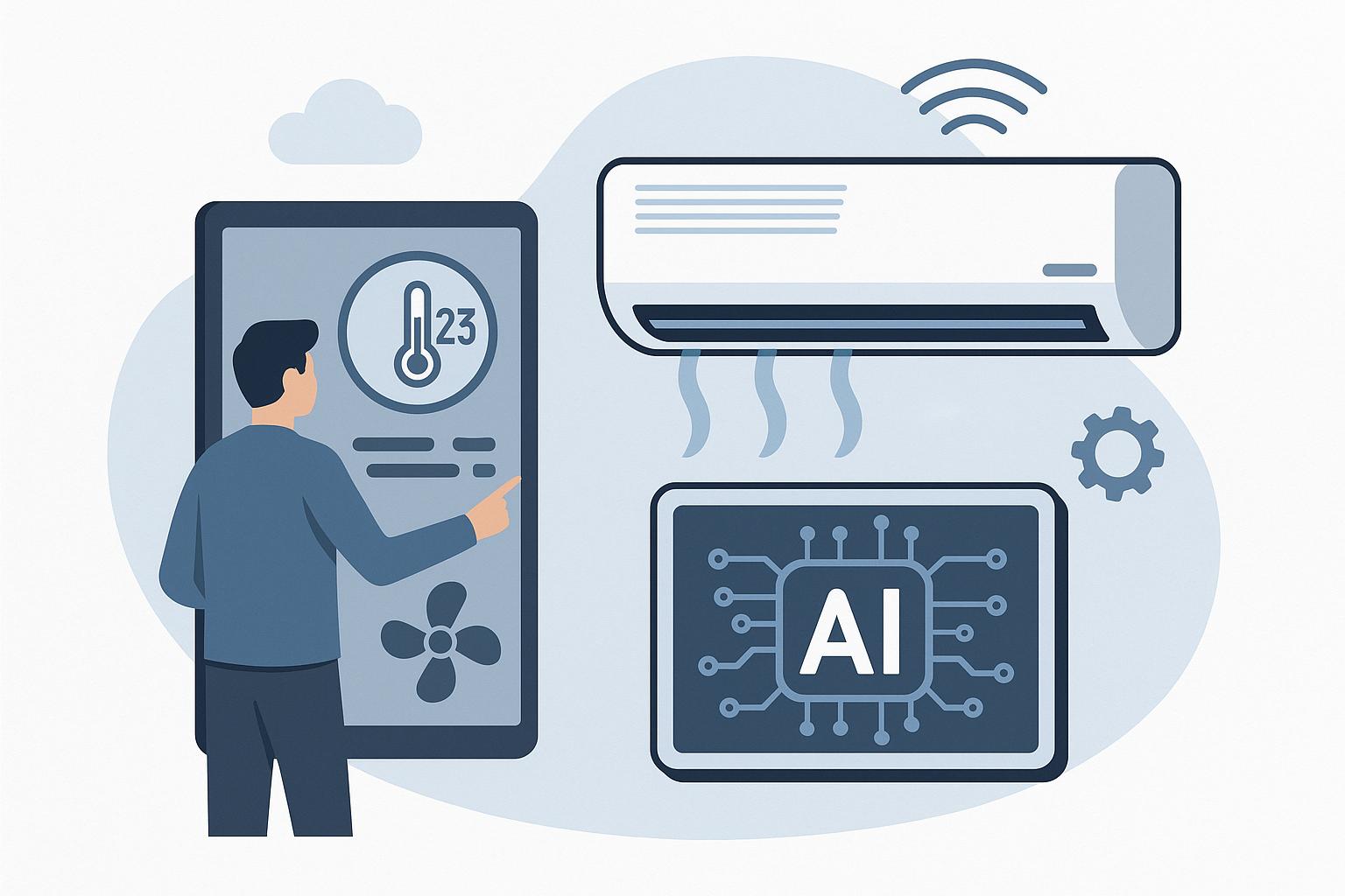 کاربرد هوش مصنوعی در سیستم‌های تهویه مطبوع، انقلابی در بهینه‌سازی انرژی و راحتی محیطی
