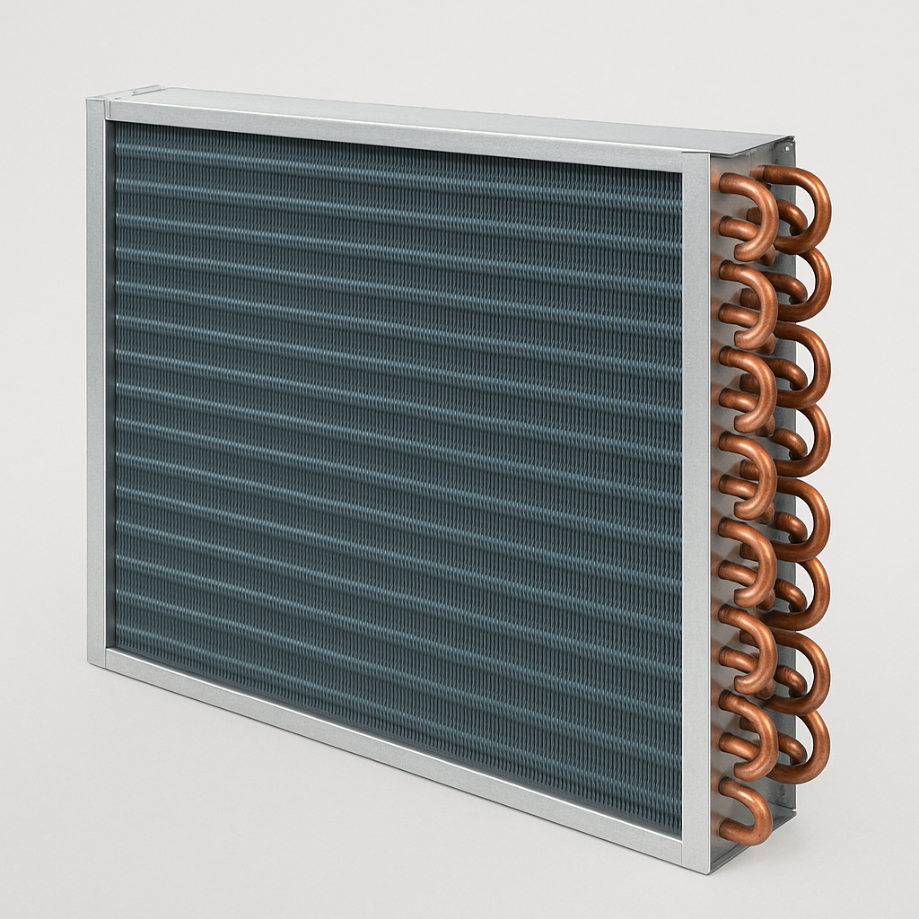 طراحی و ساخت کویل کندانسوری در چیلر