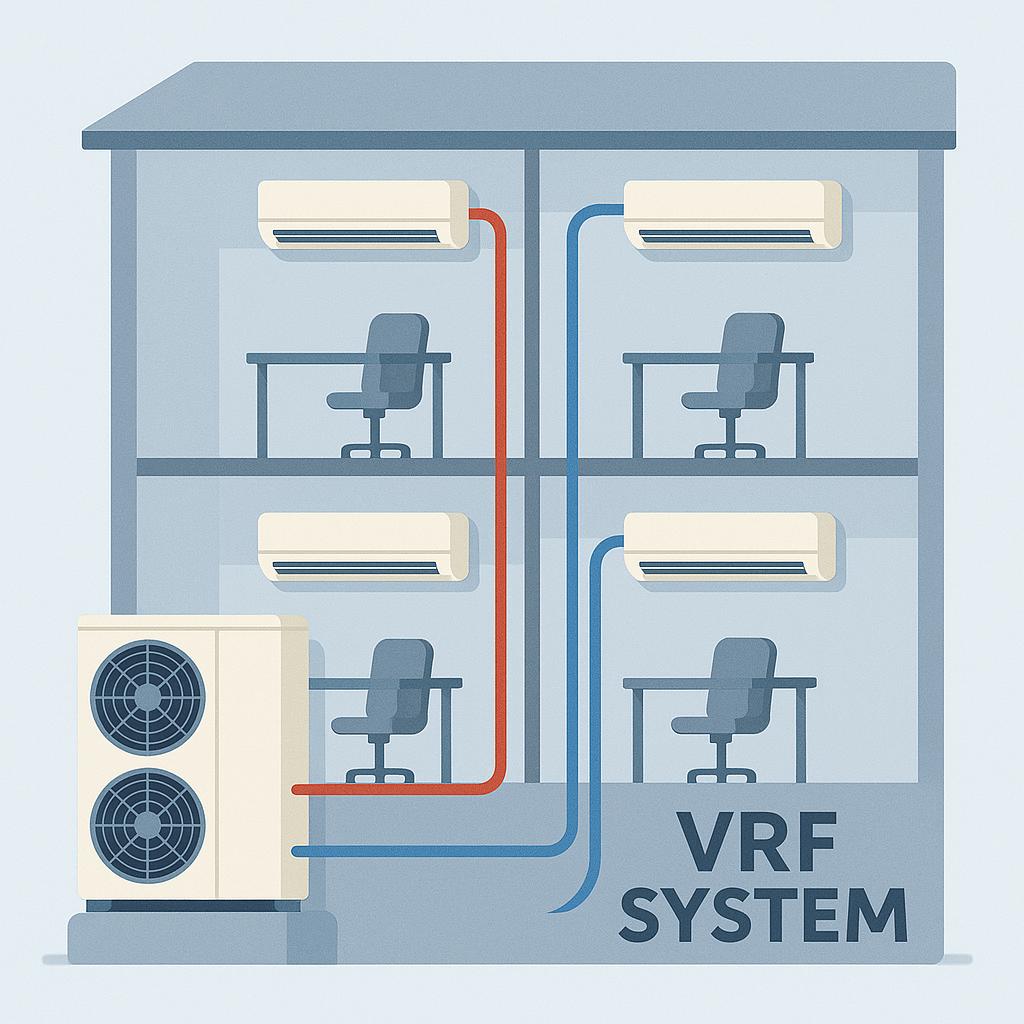 سیستم‌های تهویه مطبوع VRF