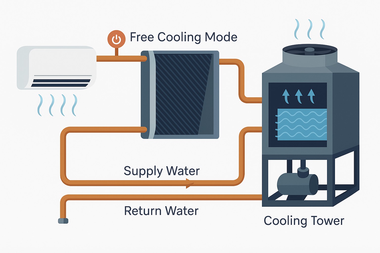 سیستم های Free Cooling