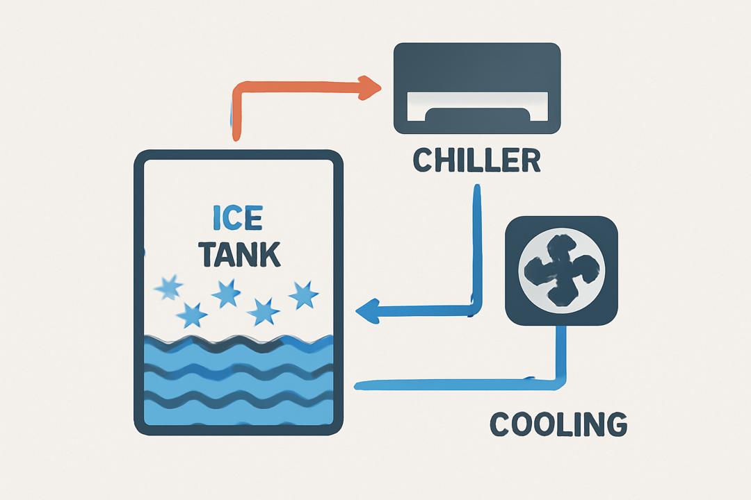بررسی جامع سیستم آیس بانک و نقش آن در بهینه‌سازی انرژی سرمایشی