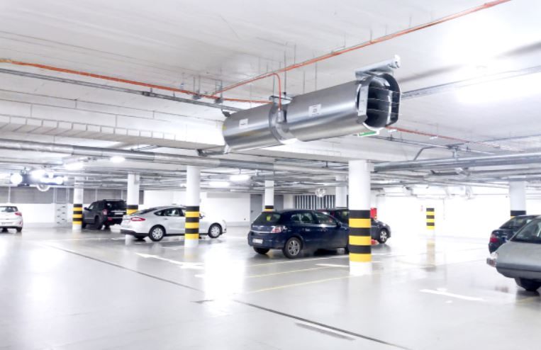 بهينه سازي سيستم تهويه در پارکينگ هاي بسته